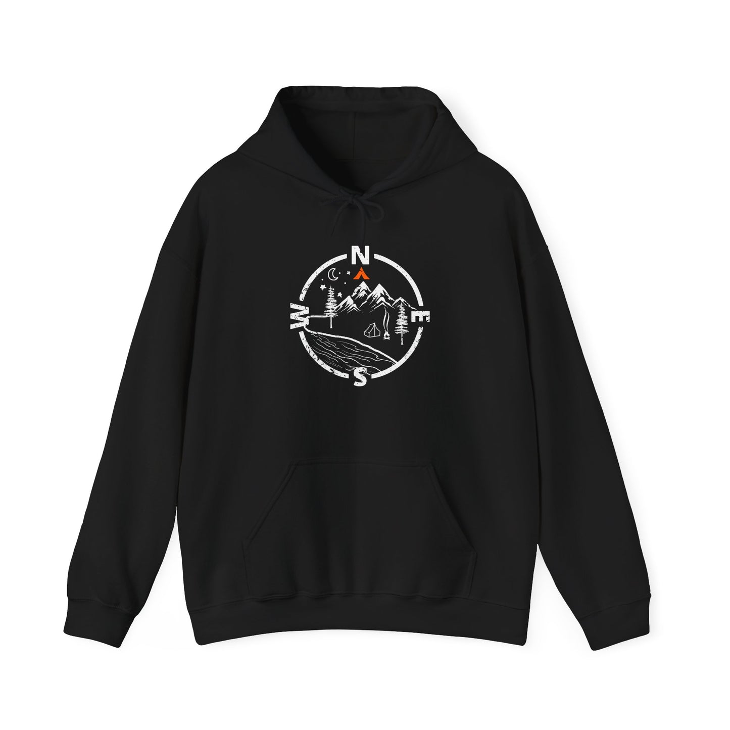 Tent Society Find Your Way Compass Camping Unisex Hoodie