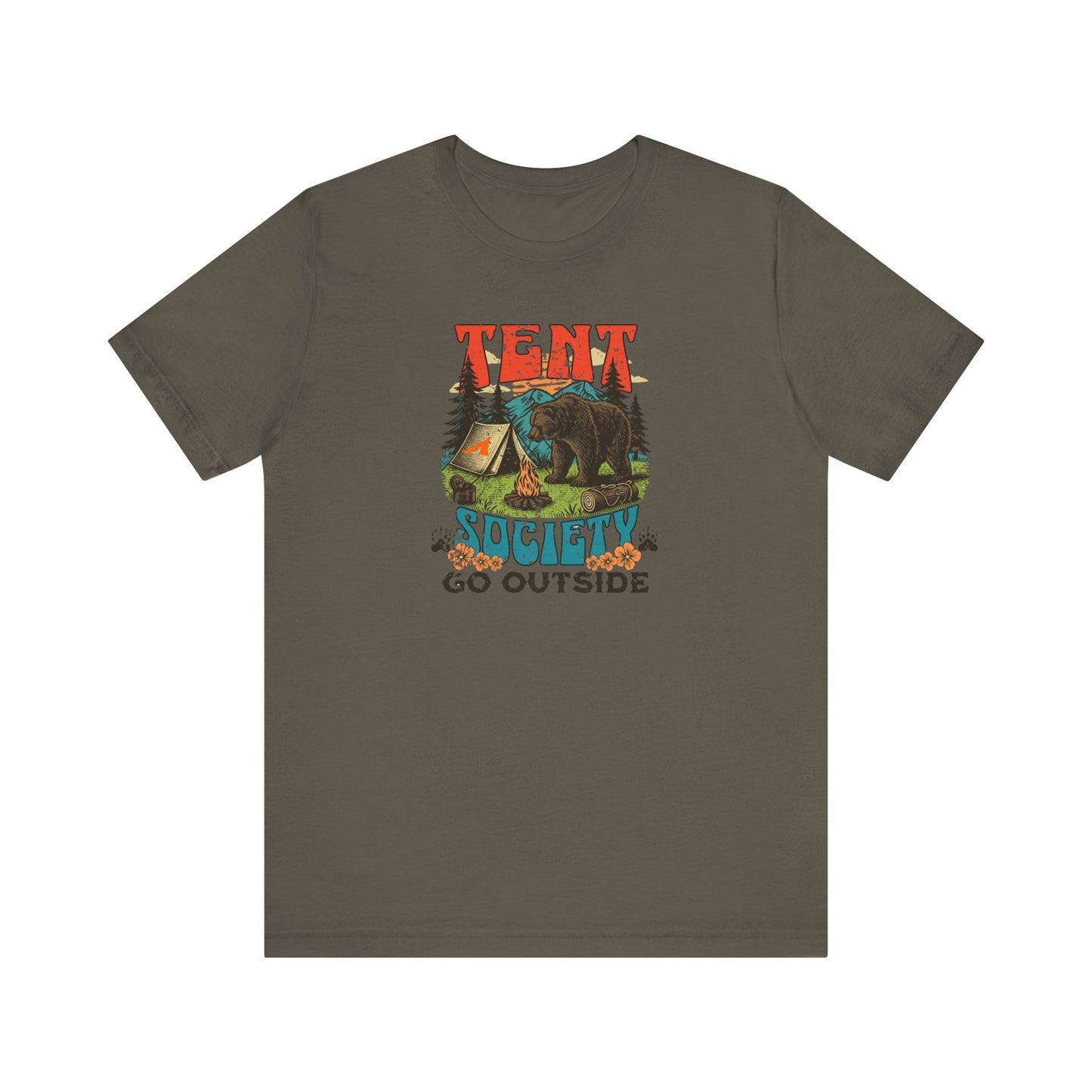 Tent Society Go Outside Unisex TShirt
