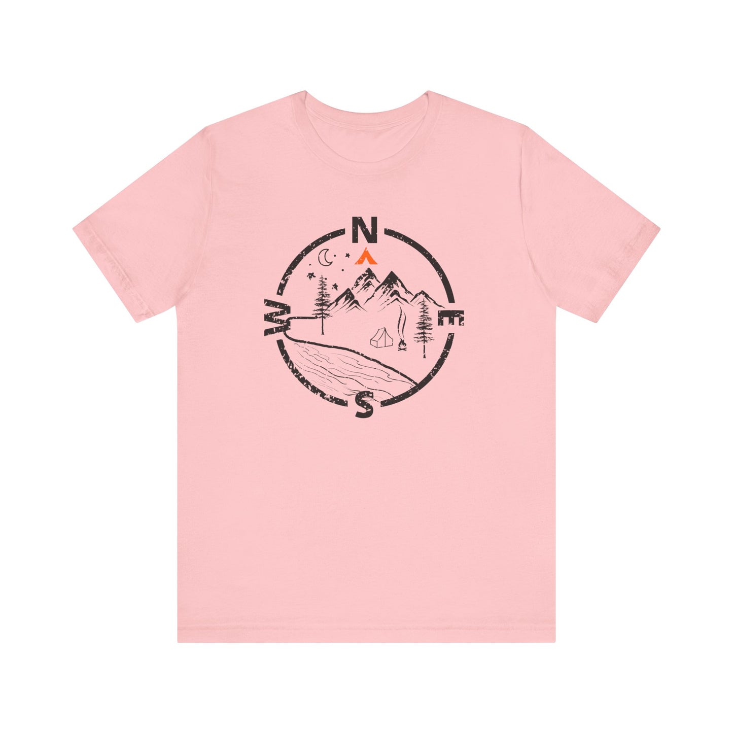 Tent Society Find Your Way Compass Camping Unisex TShirt