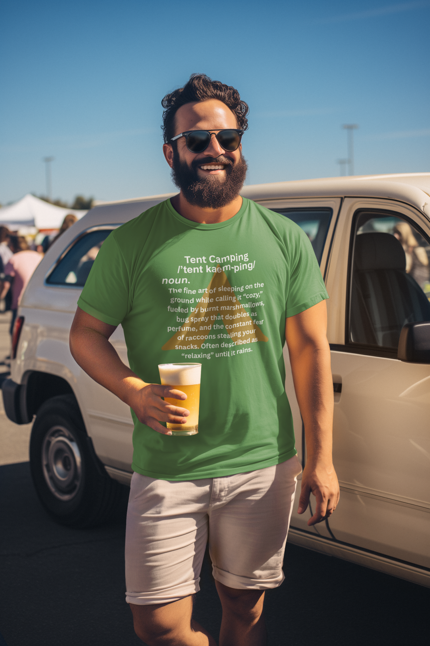 Tent Society Tent Camping definition Unisex TShirt