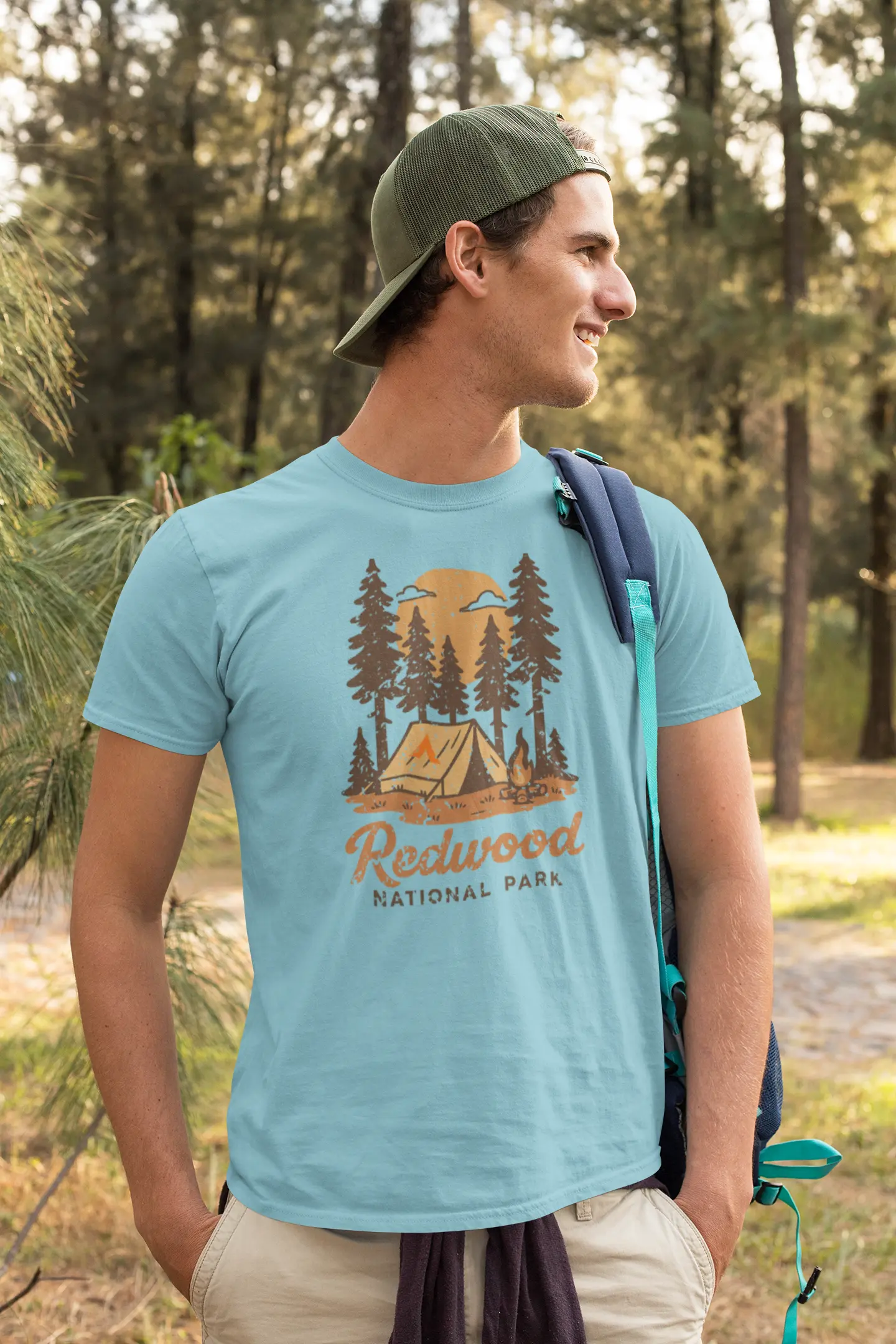 Tent Society Redwood Unisex TShirt Printify