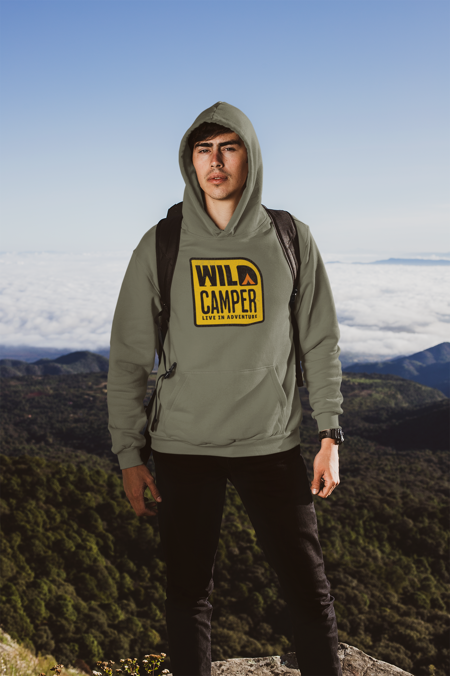 Tent Society Wild Camper Unisex Hoodie
