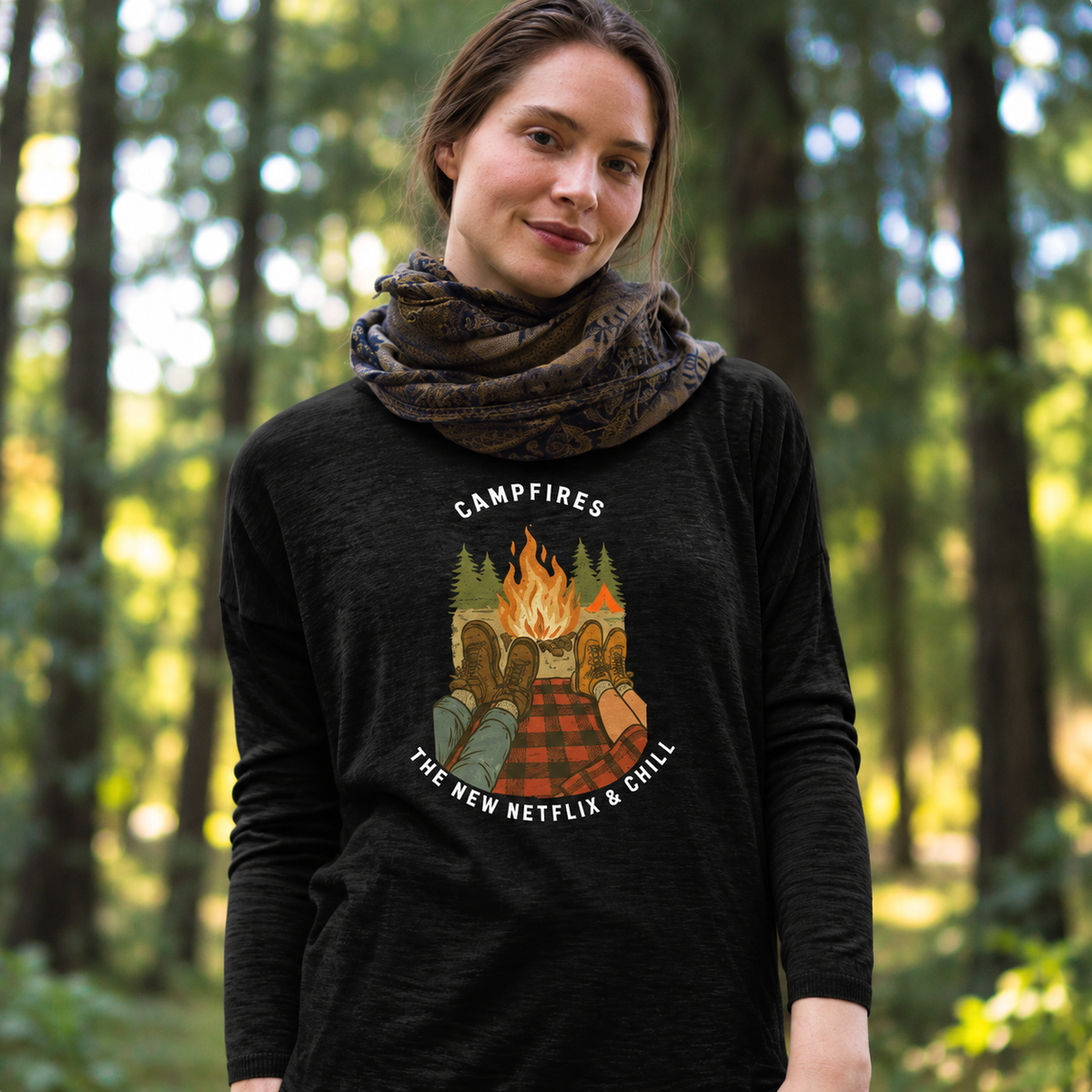 Campfire & Chill Long Sleeve