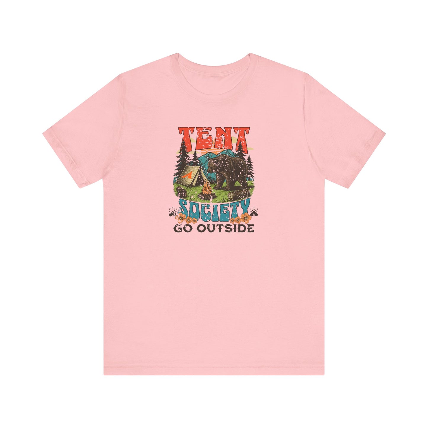 Tent Society Go Outside Unisex TShirt