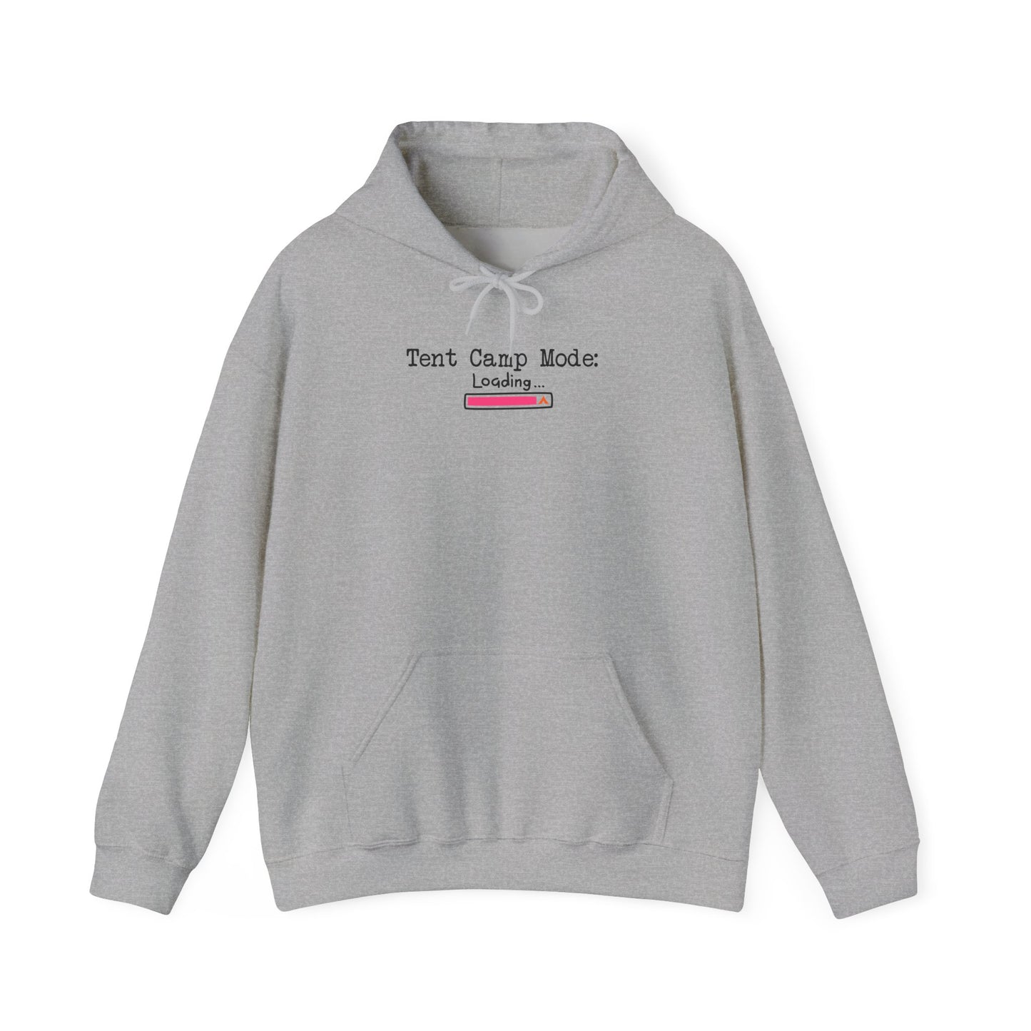 Tent Society Tent Camp Mode Loading Unisex Hoodie