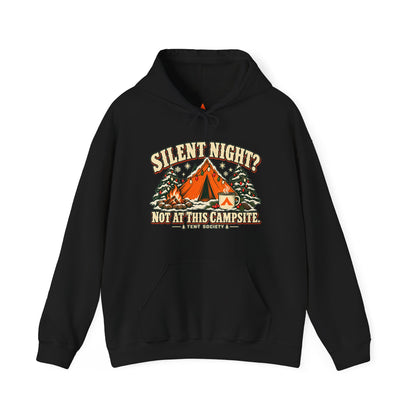 Silent Night? Not at This Campsite Hoodie