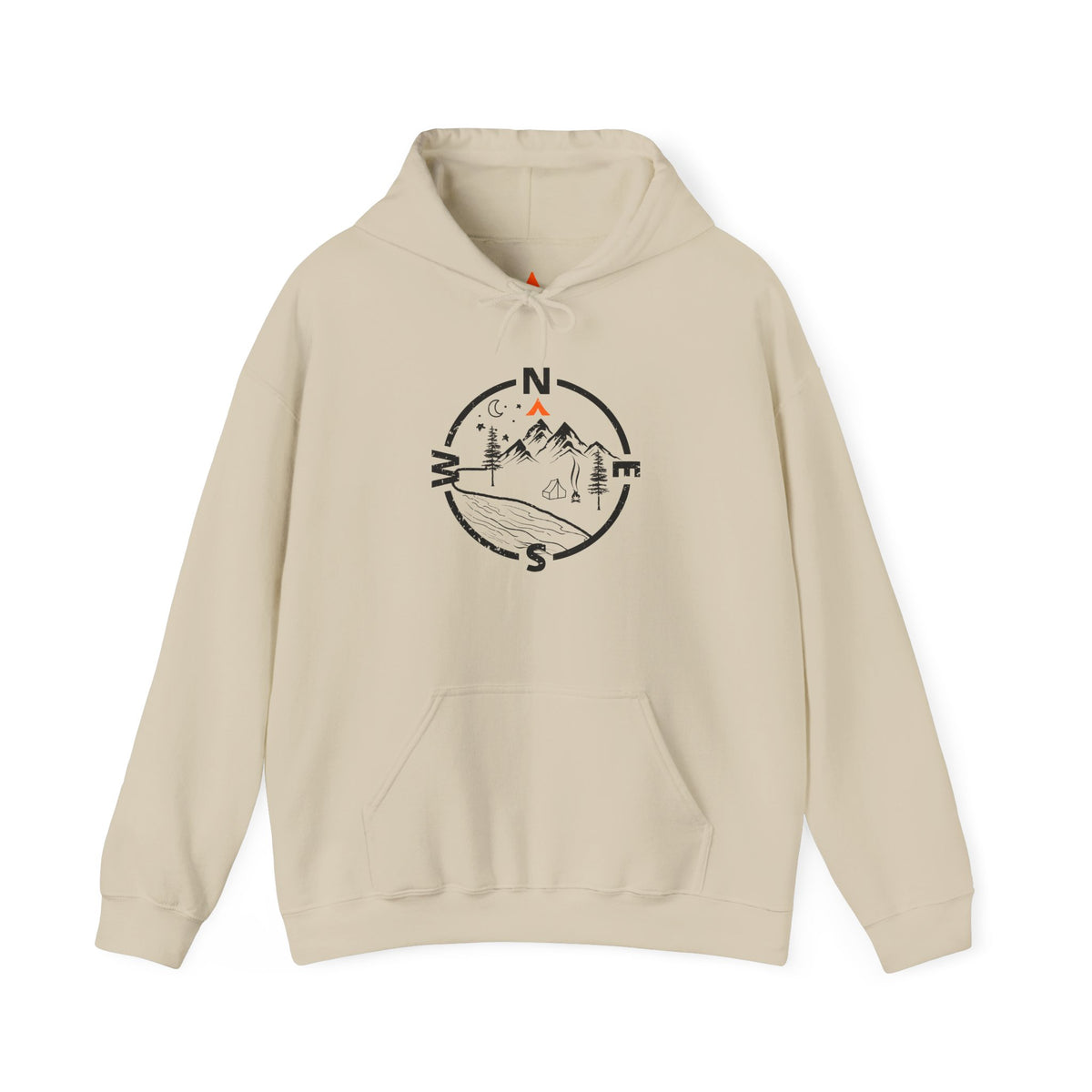 Tent Society Find Your Way Compass Camping Unisex Hoodie