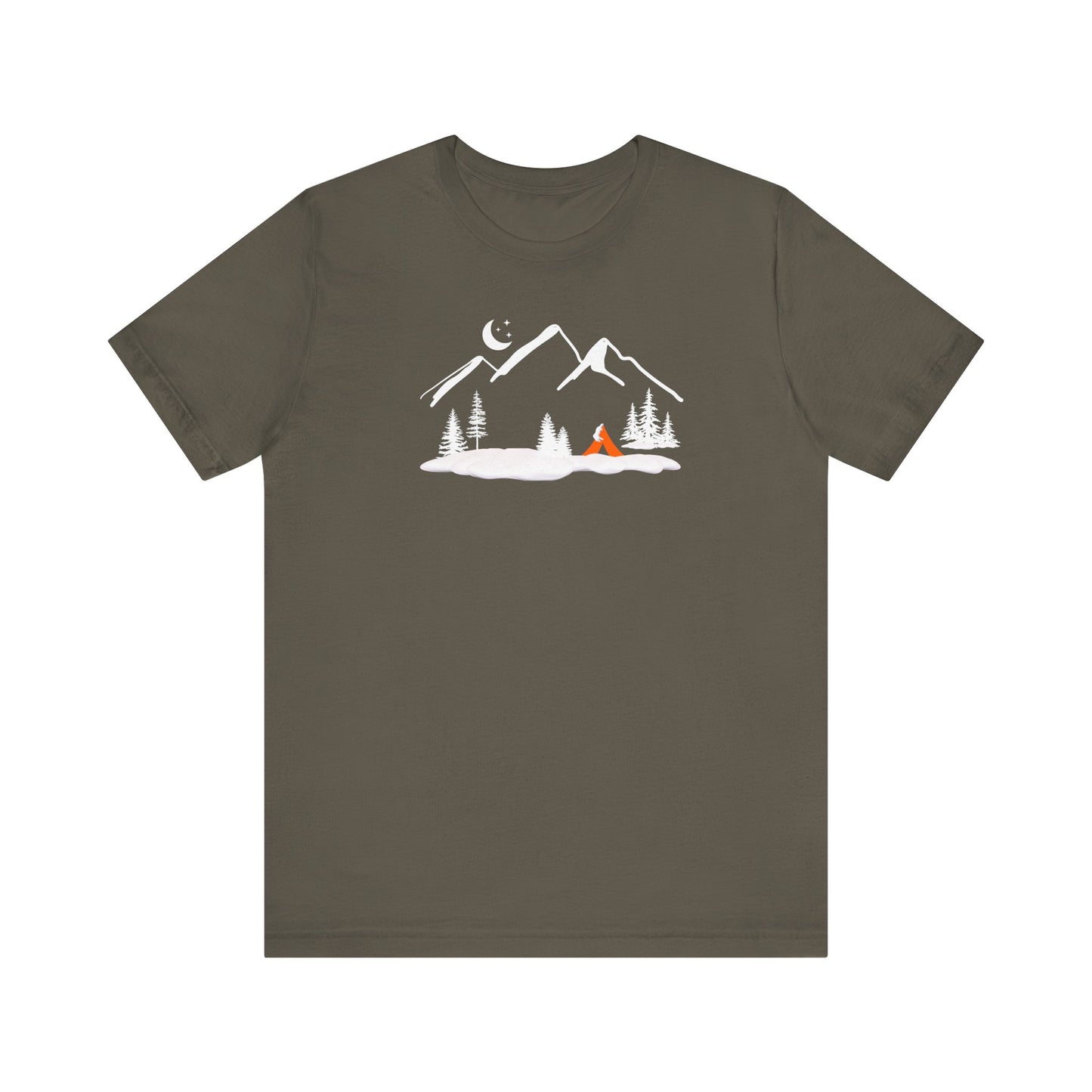 Tent Society Snow in the Mountains Snow TShirt - Tent Society