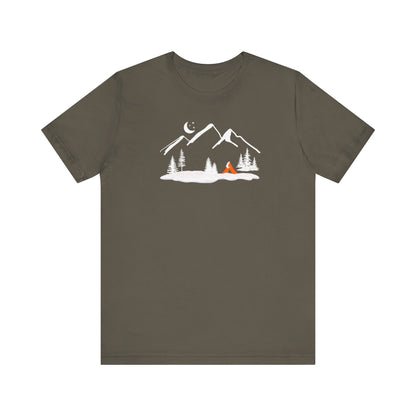 Tent Society Snow in the Mountains Snow TShirt - Tent Society