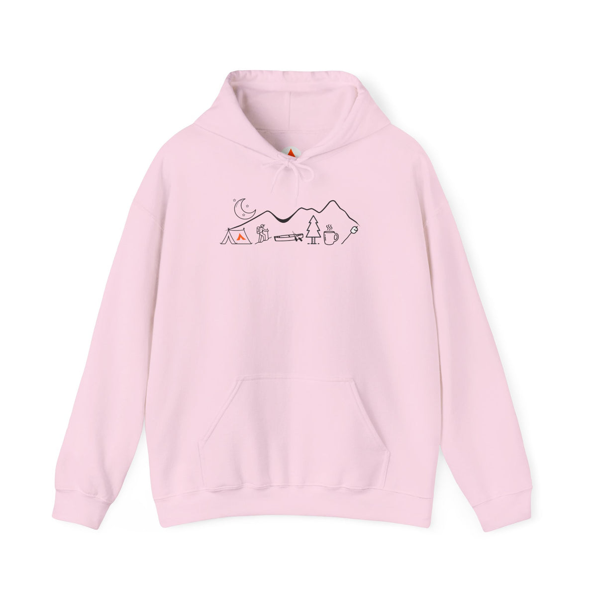 Minimalist Mountain Hoodie