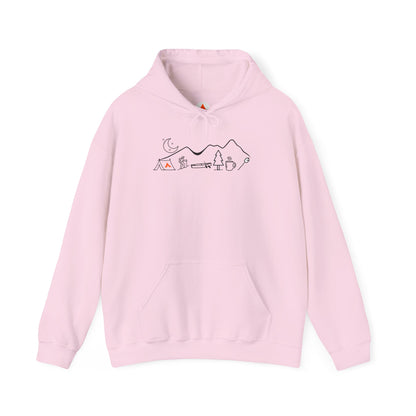 Minimalist Mountain Hoodie