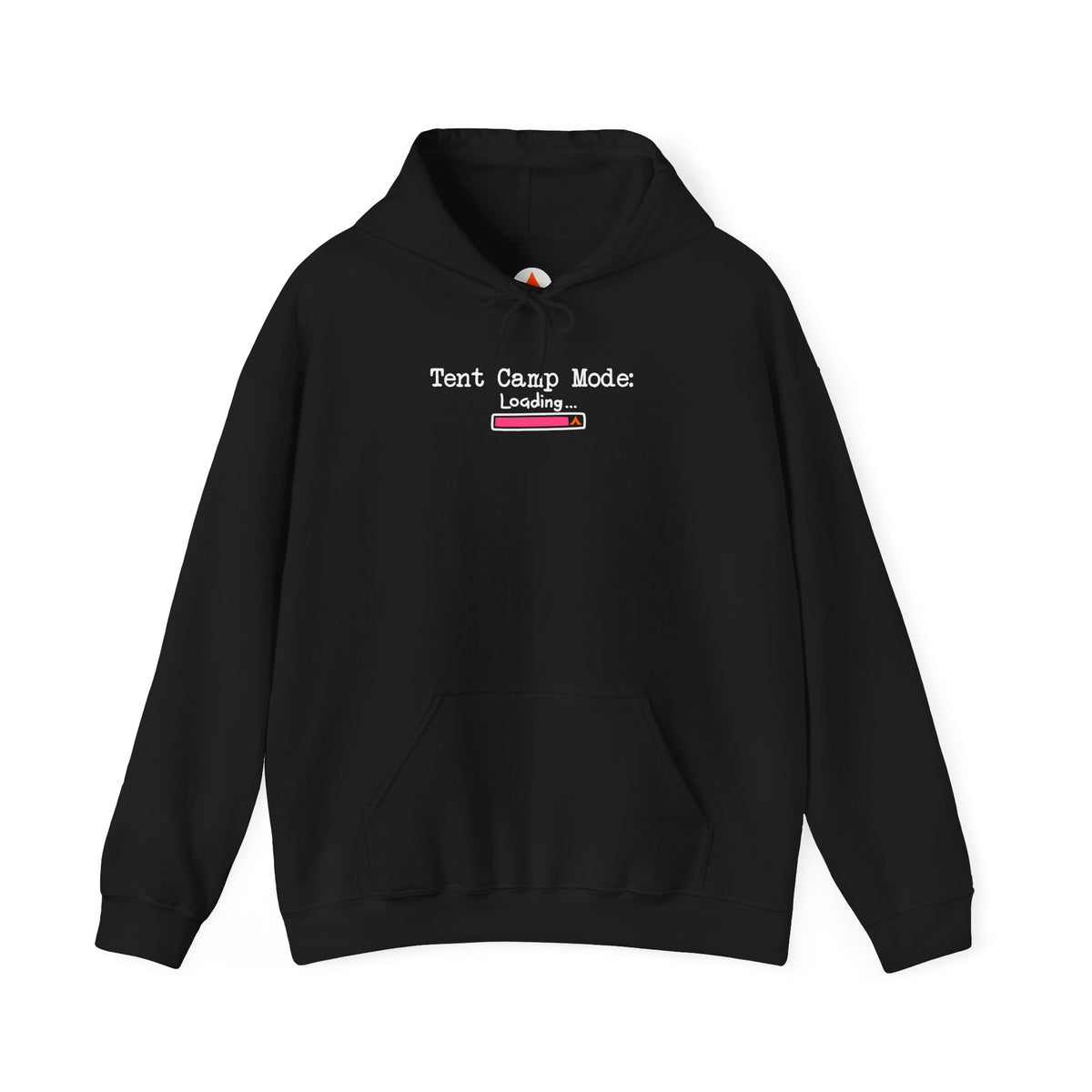 Tent Society Tent Camp Mode Loading Unisex Hoodie