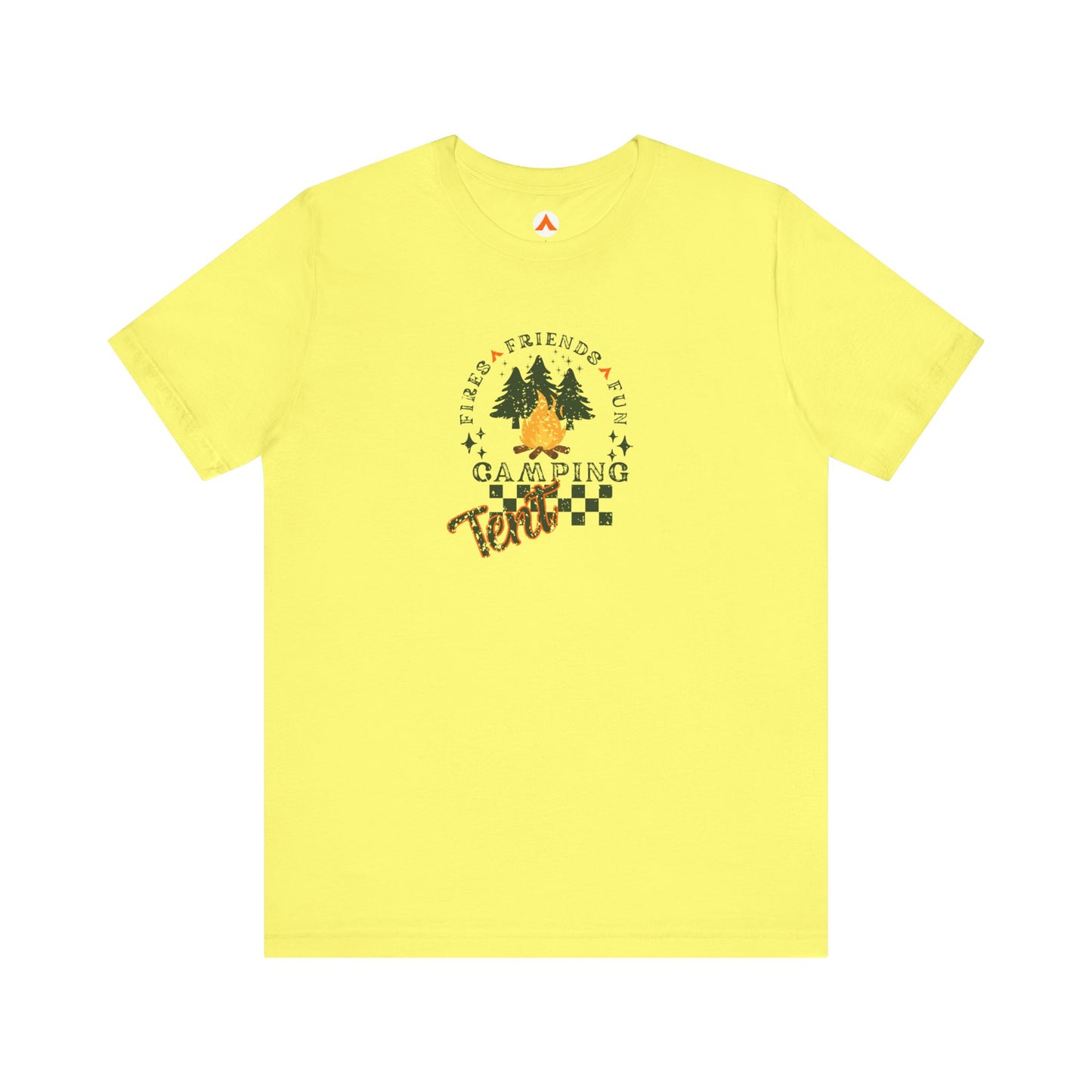 Tent Society Fires Friends Fun Camping Funny Shirts