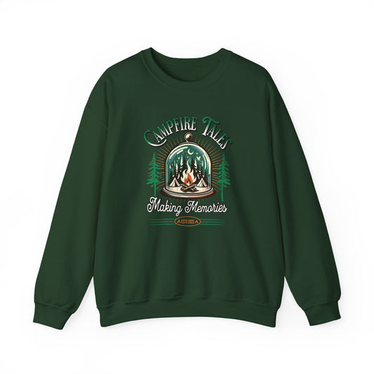 Tent Society Campfire Tales Making Memories Unisex Sweatshirt