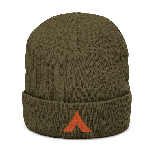 Tent Society Embroidered Outdoor Camping Knit Beanie