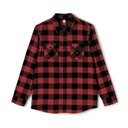 Black Olive Buffalo Plaid Tent Society Flannel Shirt