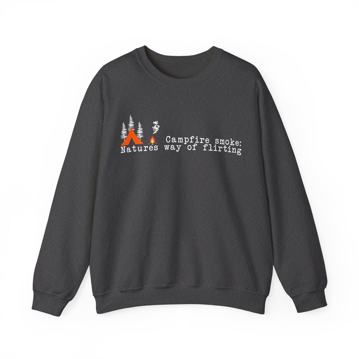 Tent Society Campfire Smoke Flirting Unisex Sweatshirt