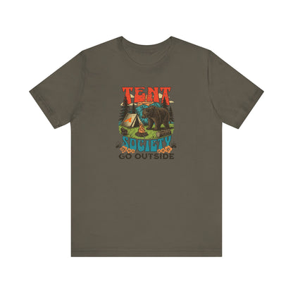 Tent Society Go Outside Unisex TShirt