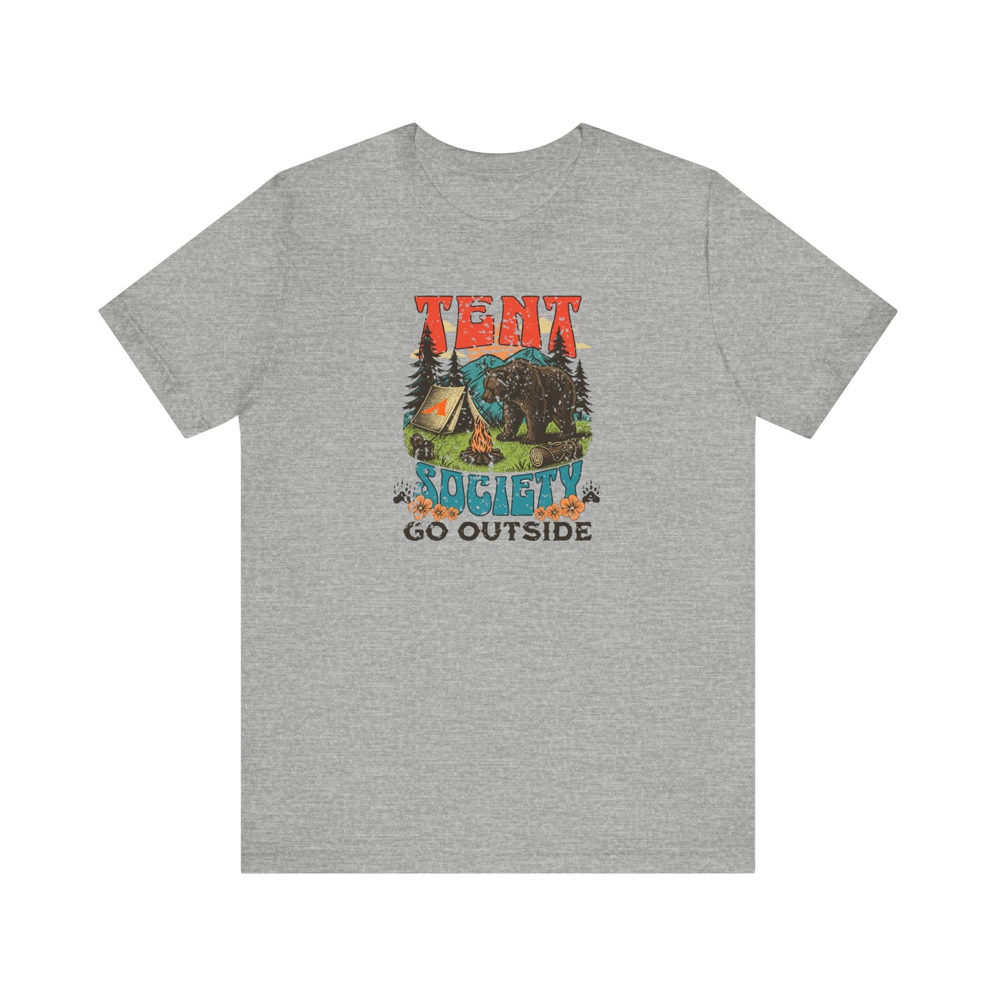 Tent Society Go Outside Unisex TShirt