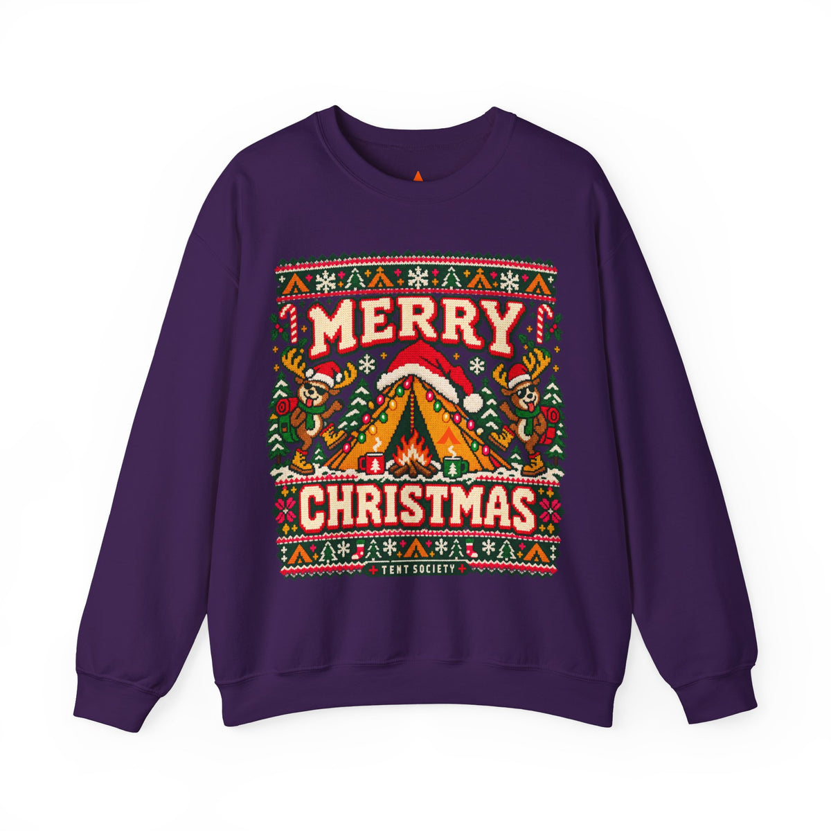 Merry Christmas Campfire Crewneck Sweatshirt