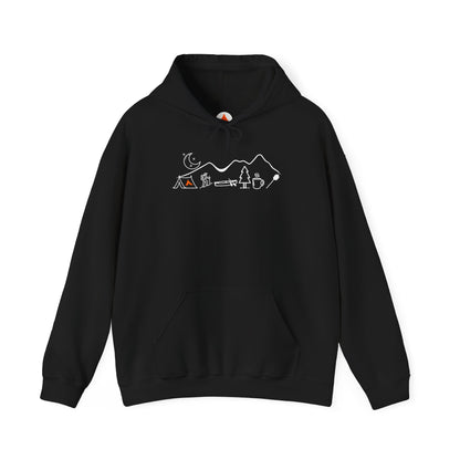 Minimalist Mountain Hoodie
