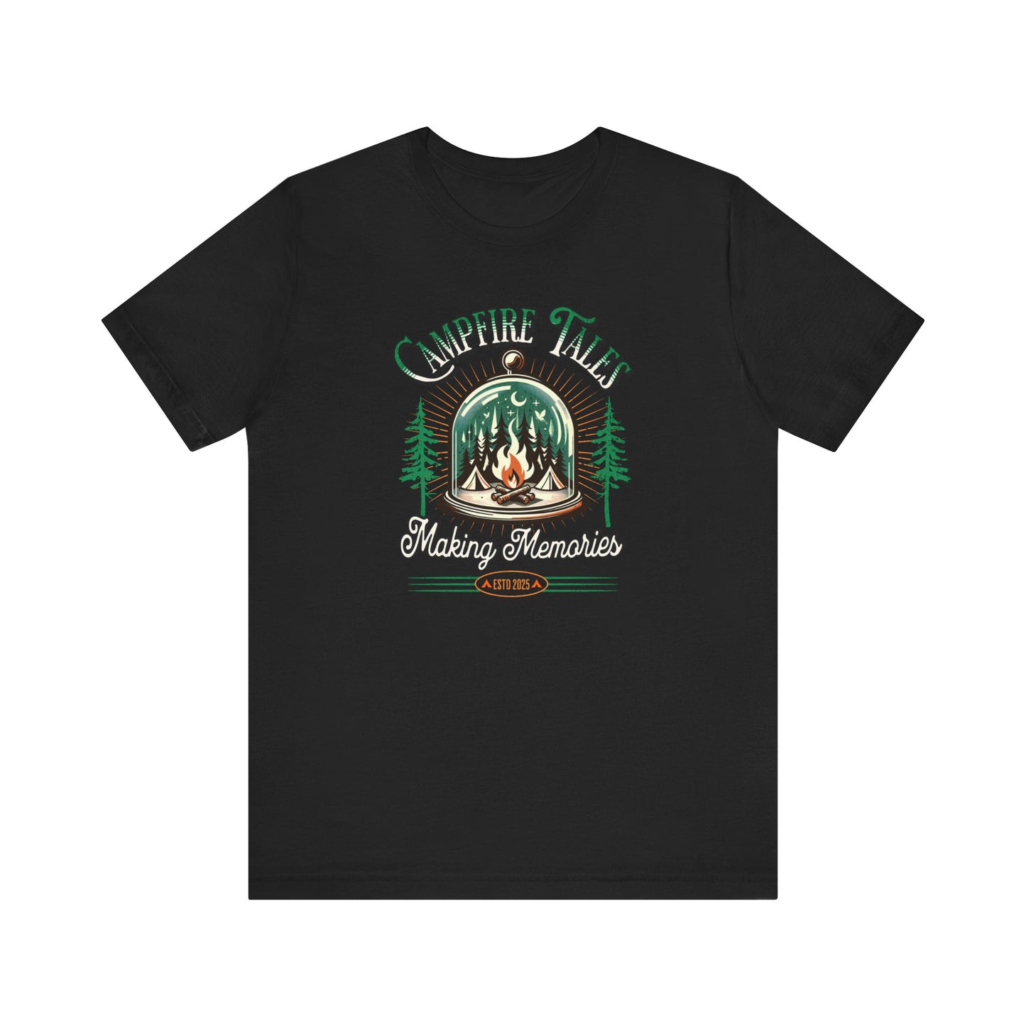 Tent Society Campfire Tales Making Memories Unisex TShirt