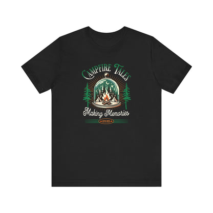 Tent Society Campfire Tales Making Memories Unisex TShirt