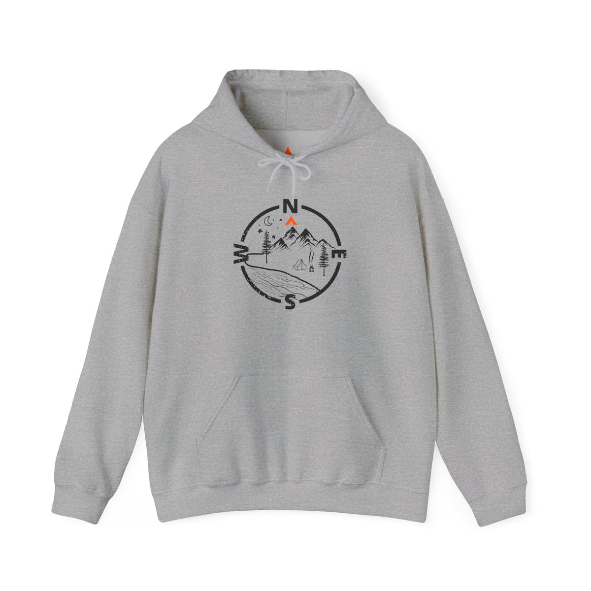 Tent Society Find Your Way Compass Camping Unisex Hoodie
