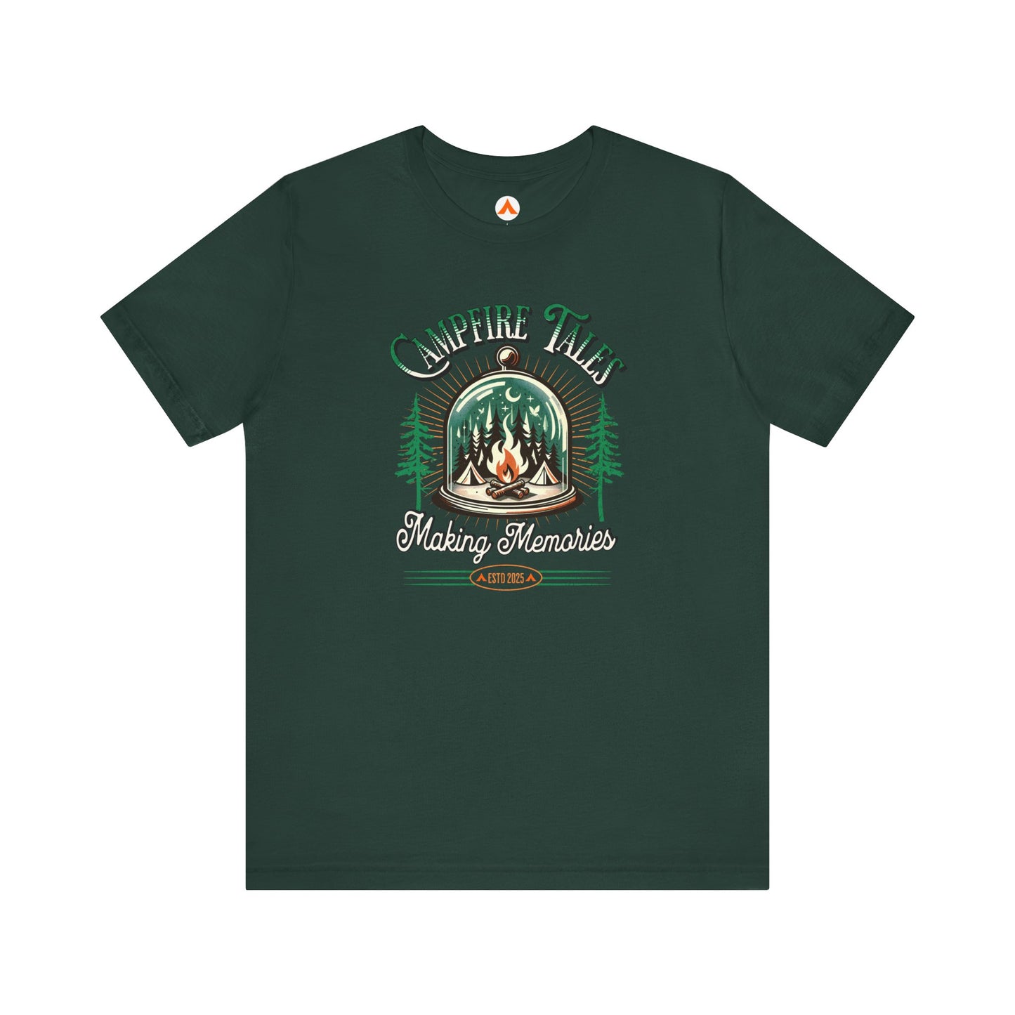 Tent Society Campfire Tales Making Memories Campfire Tee Shirt