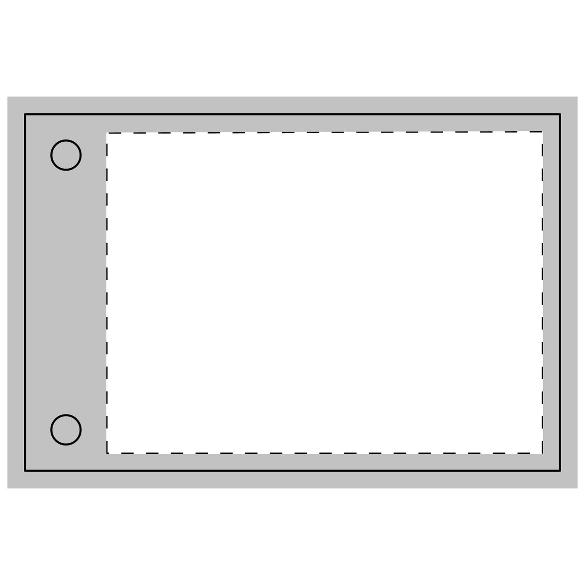 Double-Sided Grommet Flag — Orange Tent Camping Design