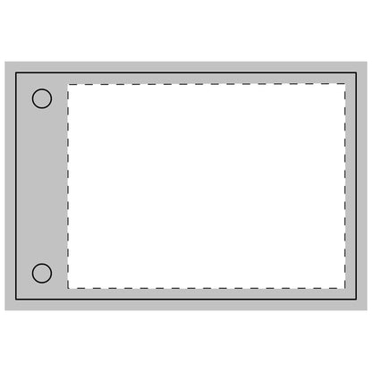 Double-Sided Grommet Flag — Orange Tent Camping Design