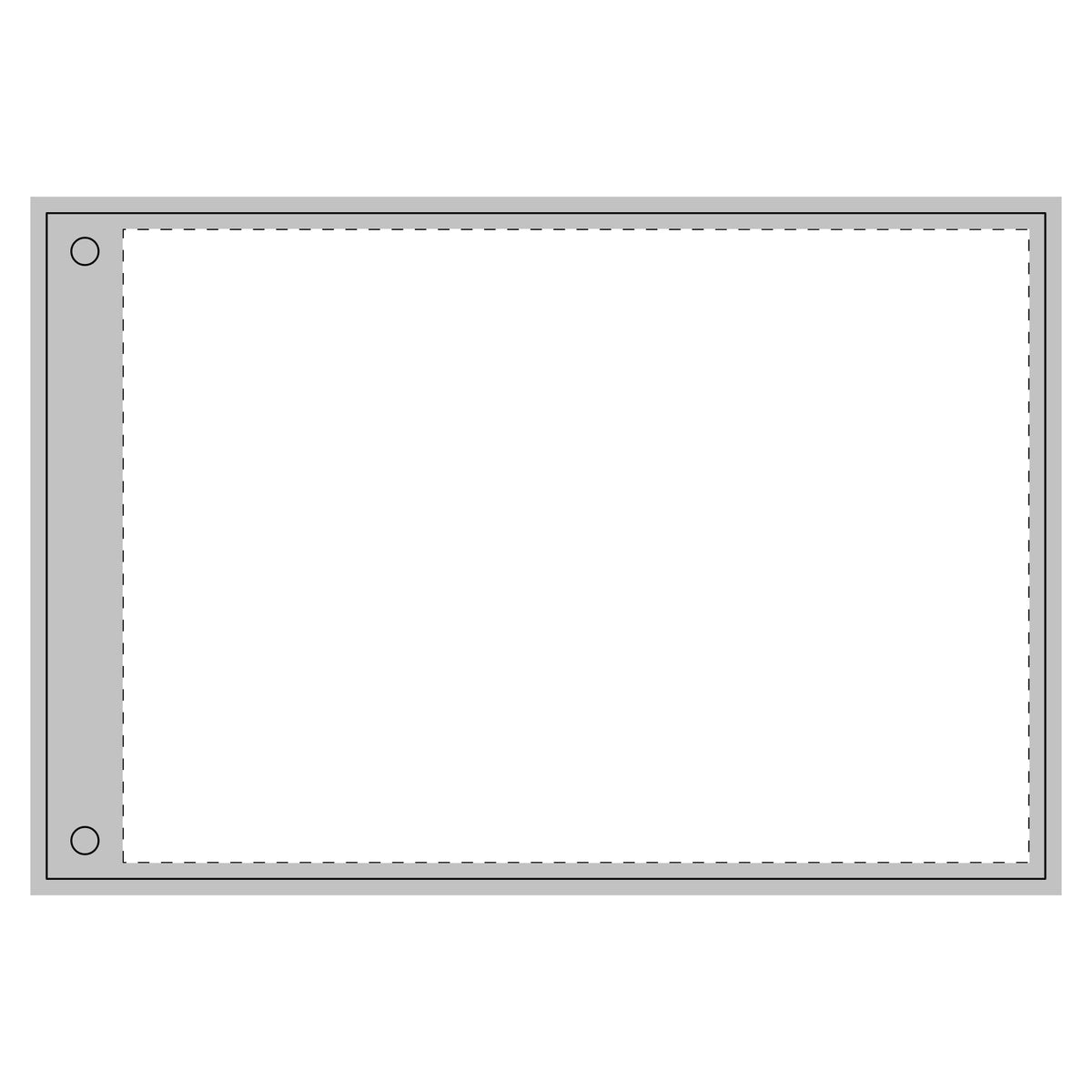 Double-Sided Grommet Flag — Orange Tent Camping Design