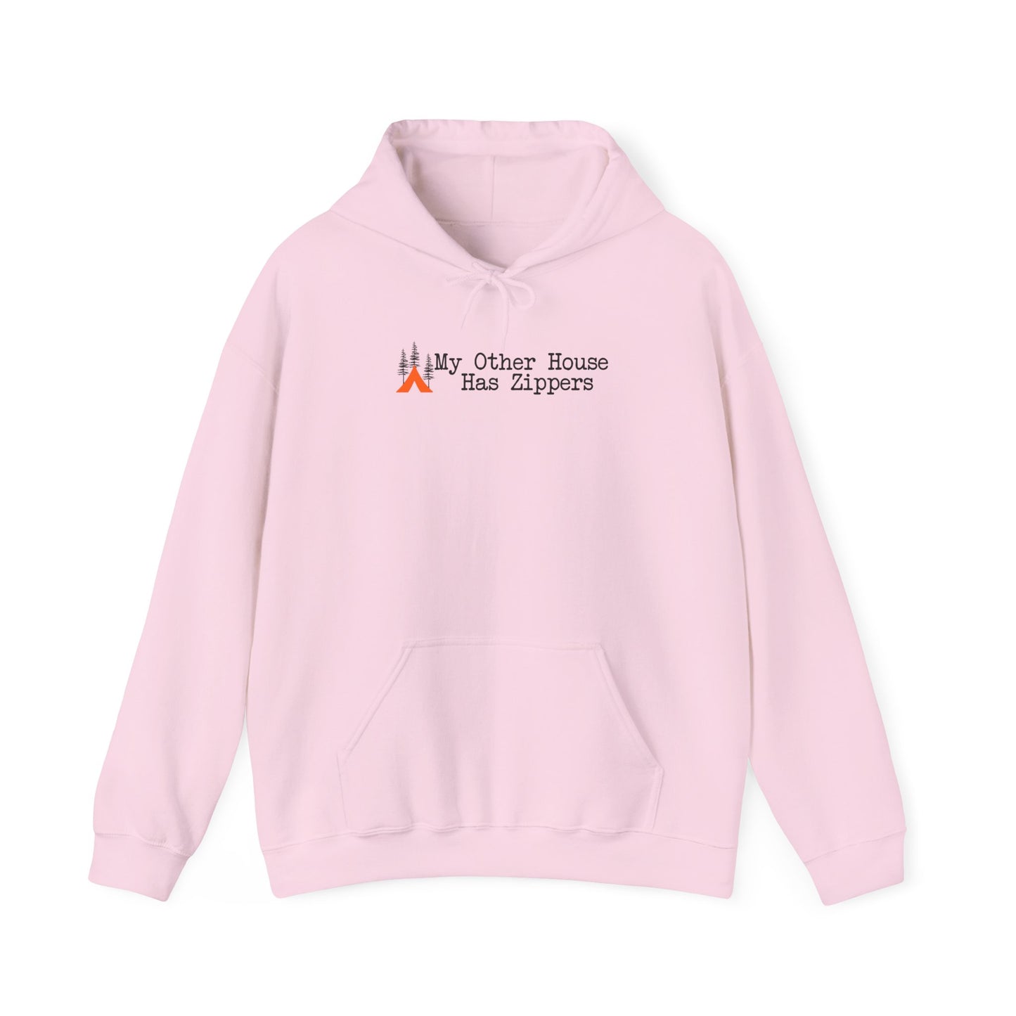 Tent Society My Other House Has Zippers Hoodie