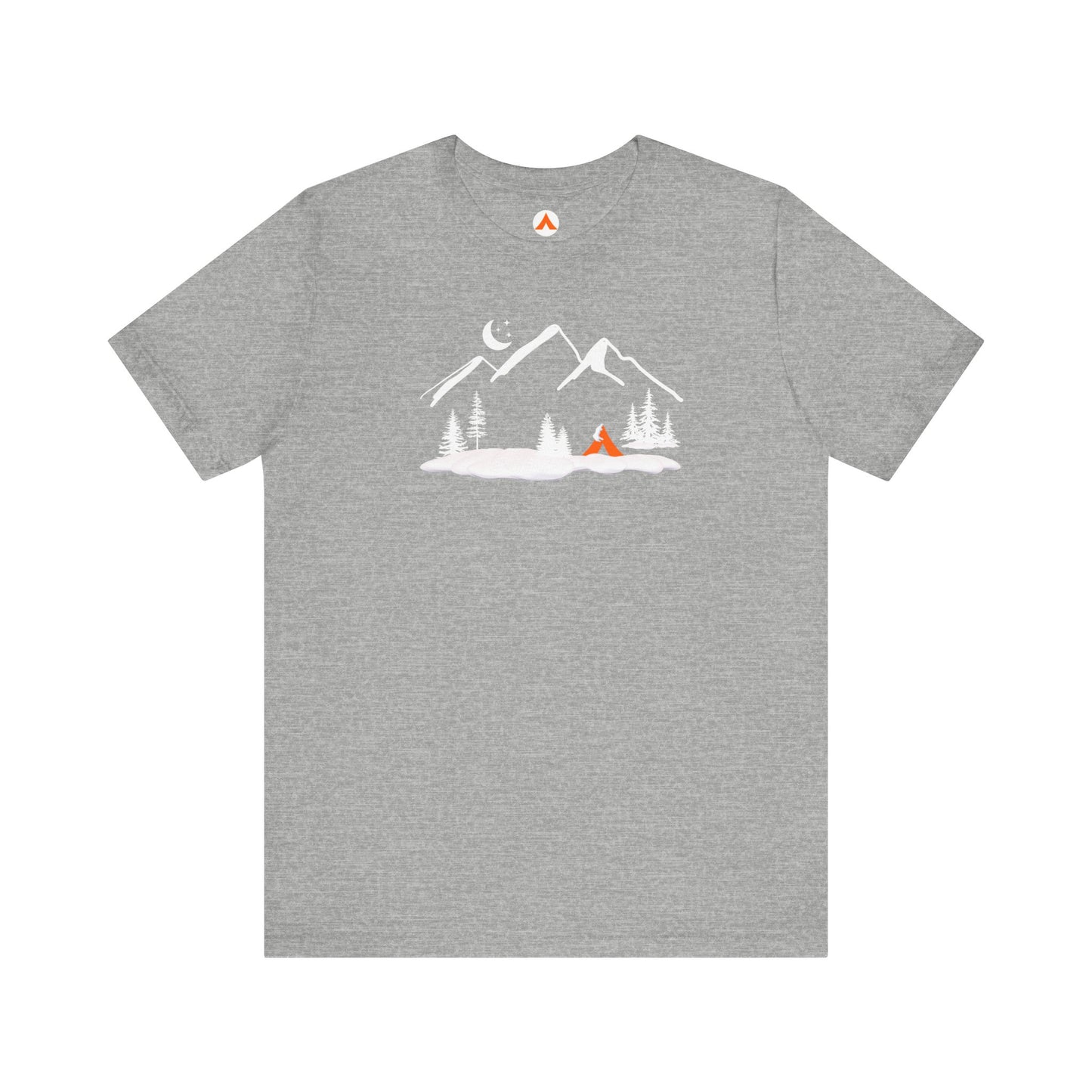 Tent Society Snow in the Mountains Snow TShirt