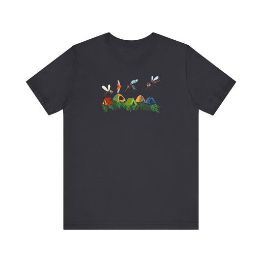 Tent Society Tents and Mosquitos Unisex TShirt