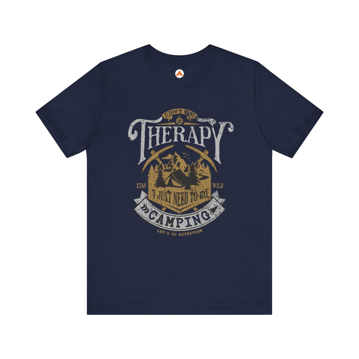 Tent Society Camping Therapy Tshirt