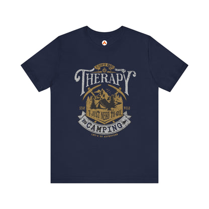 Tent Society Camping Therapy Tshirt