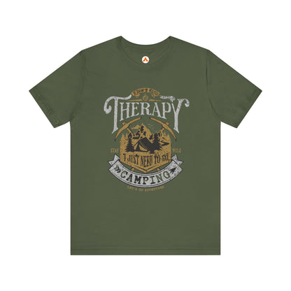 Tent Society Camping Therapy Tshirt