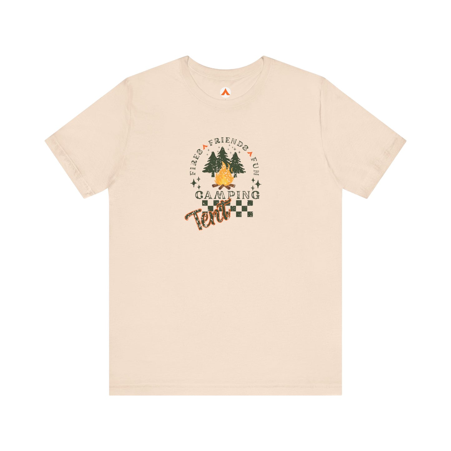 Tent Society Fires Friends Fun Camping Funny Shirts