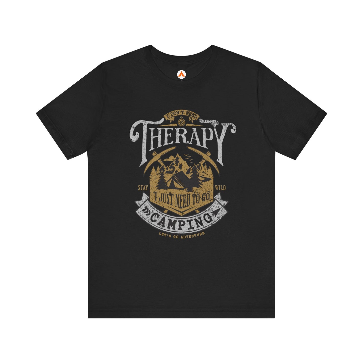 Tent Society Camping Therapy Tshirt