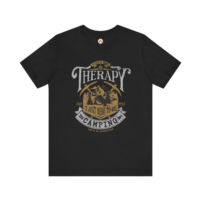 Tent Society Camping Therapy Tshirt