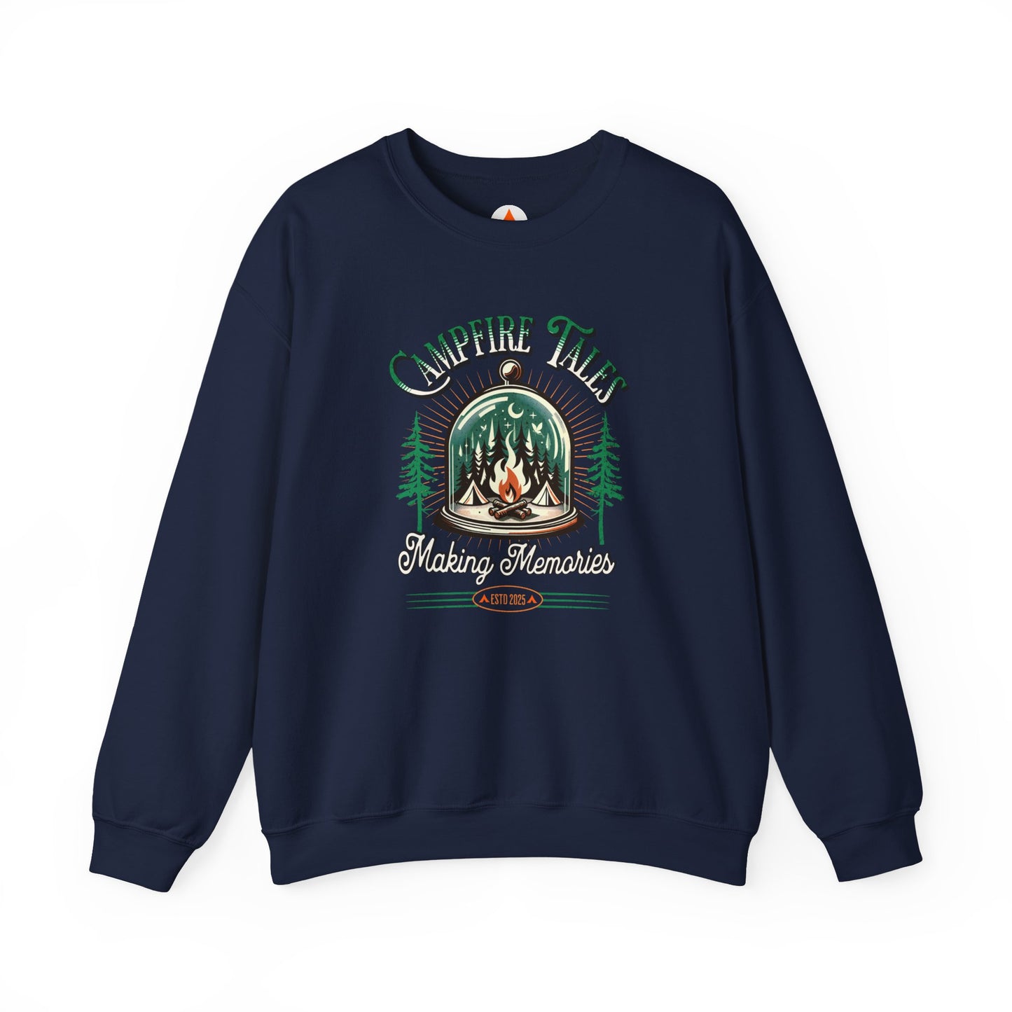 Tent Society Campfire Sweatshirts Tales Making Memories