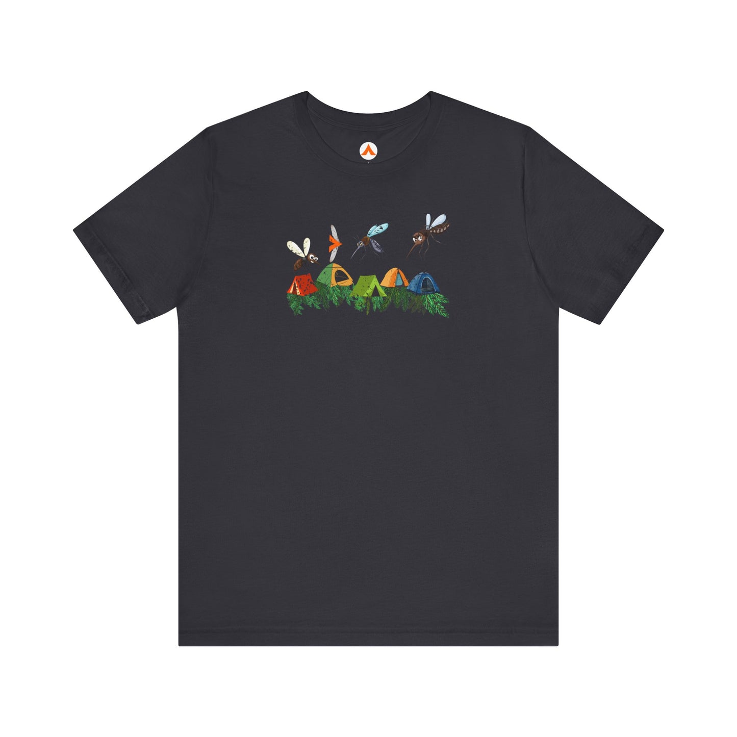 Tent Society Tents and Mosquitos Camping Funny Shirts