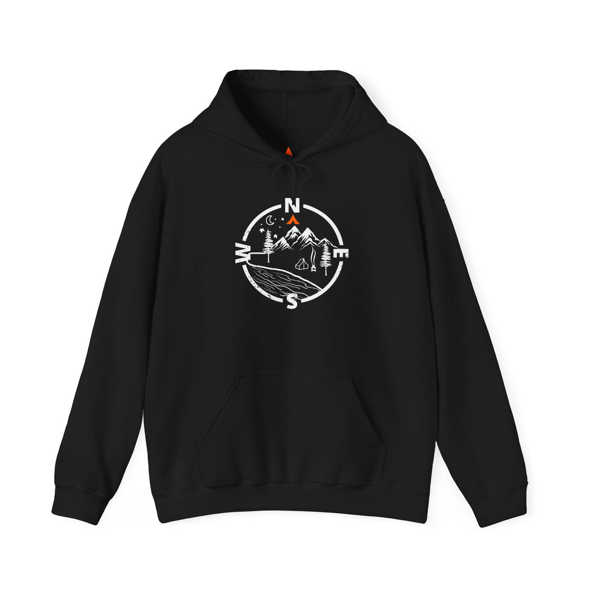 Tent Society Find Your Way Compass Camping Unisex Hoodie