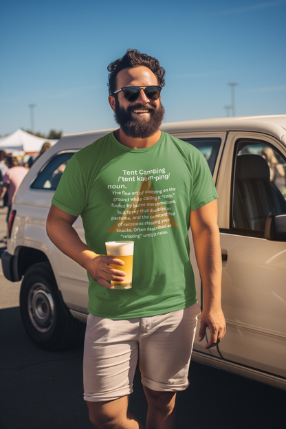 Tent Society Tent Camping definition Unisex TShirt