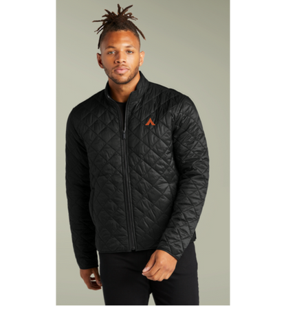 Tent Society Unisex Quilted Embroidered Packable Quilted Jacket - Tent Society