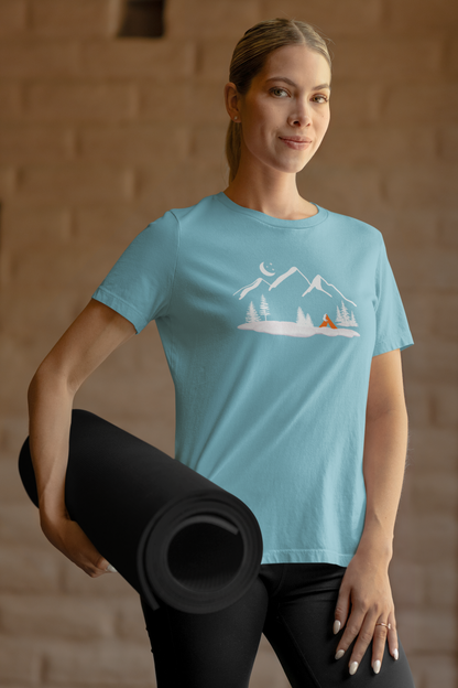 Tent Society Snow in the Mountains Snow TShirt - Tent Society
