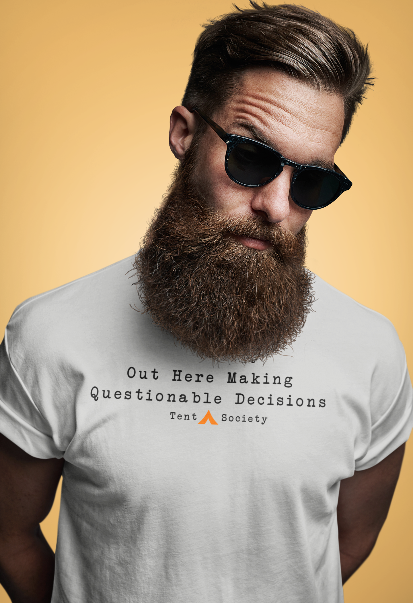 Out Here Making Questionable Decisions Camping T-Shirt