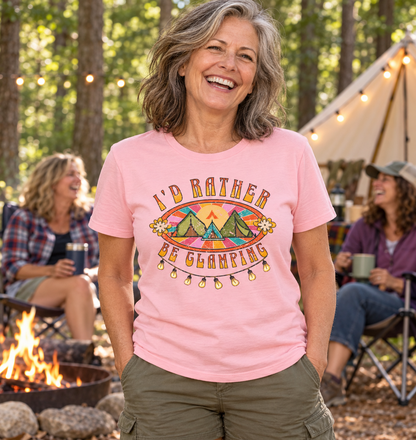 Rather Be Glamping Tee