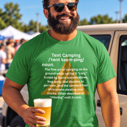 Camping Definition Tee